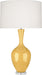 Robert Abbey - SU980 - One Light Table Lamp - Audrey - Sunset Yellow Glazed Ceramic