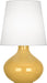 Robert Abbey - SU993 - One Light Table Lamp - June - Sunset Yellow Glazed Ceramic