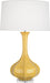 Robert Abbey - SU996 - One Light Table Lamp - Pike - Sunset Yellow Glazed Ceramic w/ Lucite Base