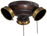 Minka Aire - K9614-MCG - Three Light Fan Light Kit - Timeless - Mottled Copper W/ Gold Highlights