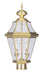 Livex Lighting - 2264-02 - Two Light Outdoor Post Lantern - Georgetown - Polished Brass