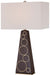 George Kovacs - P1610-0 - One Light Table Lamp - Portables - Walnut with Honey Gold