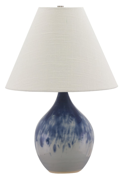House of Troy - GS200-DG - One Light Table Lamp - Scatchard - Decorated Gray