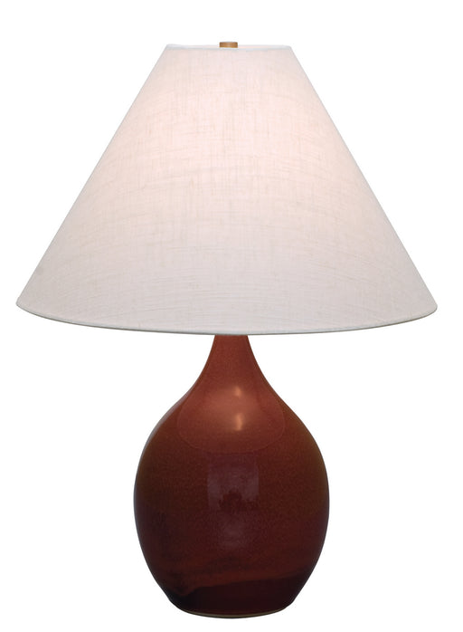 House of Troy - GS300-CR - One Light Table Lamp - Scatchard - Copper Red