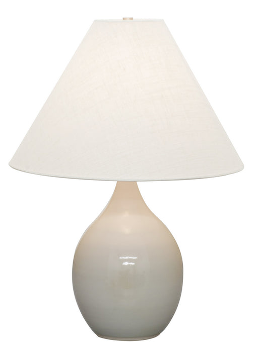 House of Troy - GS300-GG - One Light Table Lamp - Scatchard - Gray Gloss