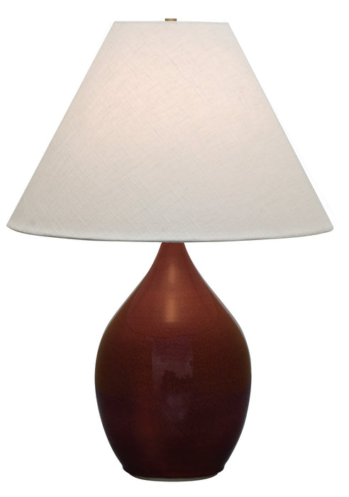 House of Troy - GS400-CR - One Light Table Lamp - Scatchard - Copper Red