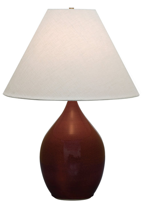 House of Troy - GS400-CR - One Light Table Lamp - Scatchard - Copper Red