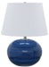 House of Troy - GS700-BG - One Light Table Lamp - Scatchard - Blue Gloss