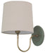 House of Troy - GS725-GM - One Light Wall Sconce - Scatchard - Green Matte