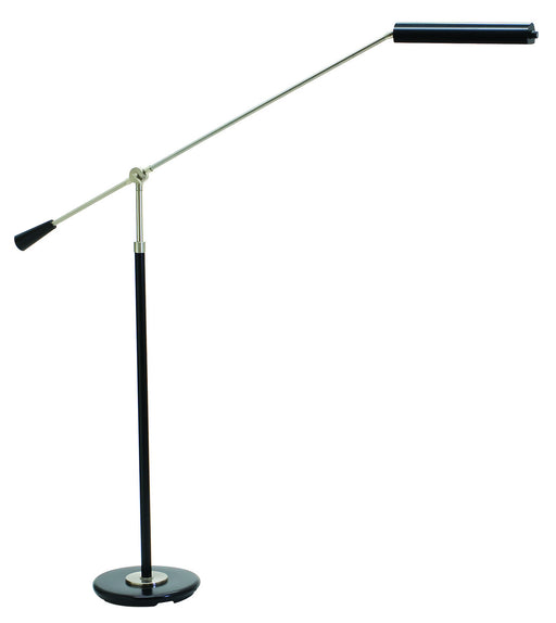 House of Troy - PFLED-527 - LED Floor Lamp - Grand Piano - Black & Satin Nickel