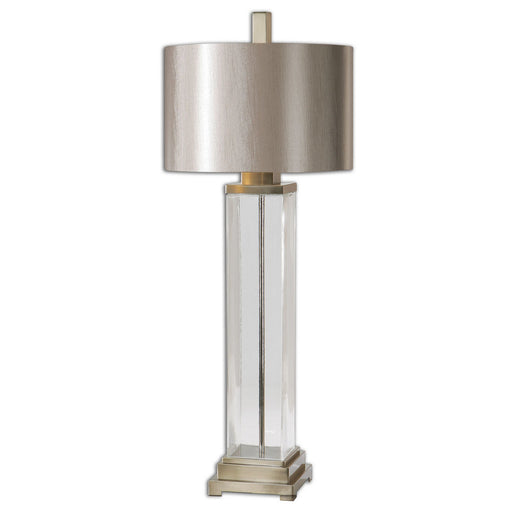 Uttermost - 26160-1 - One Light Table Lamp - Drustan - Brushed Champagne