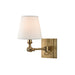 Hudson Valley - 6231-AGB - One Light Wall Sconce - Hillsdale - Aged Brass