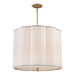 Hudson Valley - 7925-AGB - Five Light Chandelier - Sweeny - Aged Brass