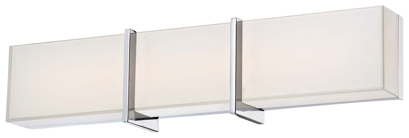 High Rise LED Bath Light-Bathroom Fixtures-Minka-Lavery-Lighting Design Store