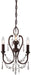 Minka-Lavery - 3138-284 - Three Light Mini Chandelier - Minka Lavery - Vintage Bronze