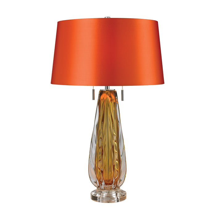 Elk Home - D2669 - Two Light Table Lamp - Modena - Amber