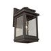 Artcraft - AC8390ORB - One Light Outdoor Wall Mount - Freemont - Oil Rubbed Bronze