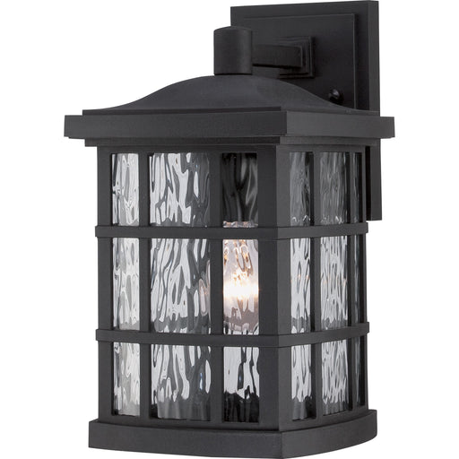 Quoizel - SNN8408K - One Light Outdoor Wall Lantern - Stonington - Mystic Black