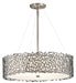 Kichler - 43347CLP - Four Light Chandelier - Silver Coral - Classic Pewter