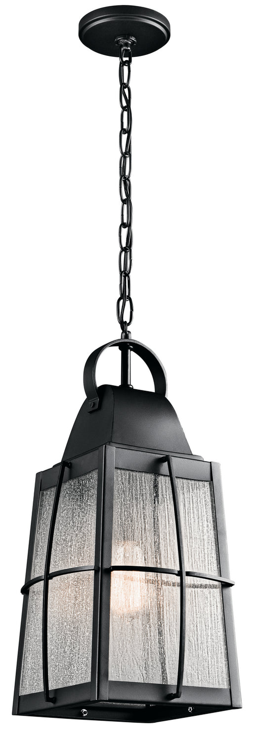 Kichler - 49556BKT - One Light Outdoor Pendant - Tolerand - Textured Black