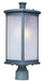 Maxim - 3250FSPL - One Light Outdoor Pole/Post Lantern - Terrace - Platinum