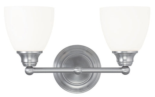 Livex Lighting - 13662-91 - Two Light Bath Vanity - Somerville - Brushed Nickel