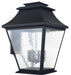 Livex Lighting - 20251-04 - Six Light Outdoor Wall Lantern - Hathaway - Black