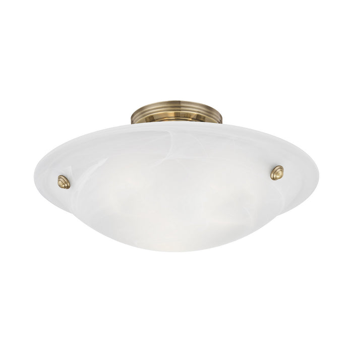 Oasis Ceiling Mount-Semi-Flush Mts.-Livex Lighting-Lighting Design Store