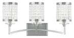 Livex Lighting - 50563-91 - Three Light Bath Vanity - Grammercy - Brushed Nickel