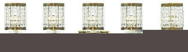 Livex Lighting - 50565-64 - Five Light Bath Vanity - Grammercy - Hand Painted Palacial Bronze
