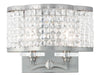 Livex Lighting - 50568-91 - Two Light Wall Sconce - Grammercy - Brushed Nickel