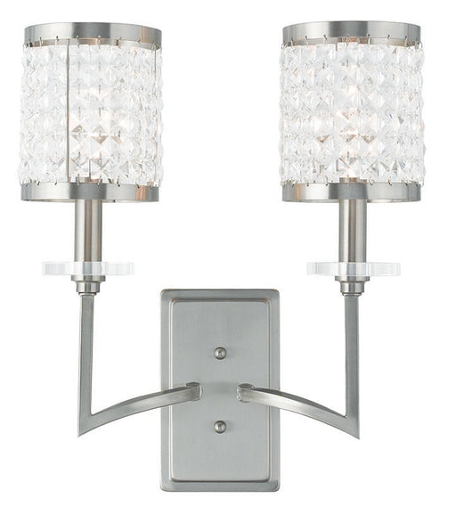Livex Lighting - 50572-91 - Two Light Wall Sconce - Grammercy - Brushed Nickel