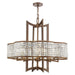Livex Lighting - 50578-64 - Eight Light Chandelier - Grammercy - Hand Painted Palacial Bronze