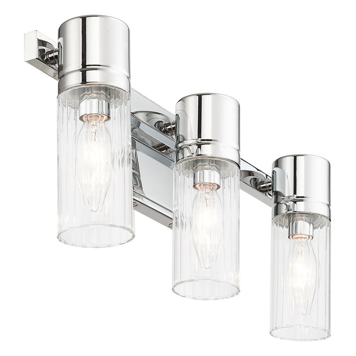Midtown Bath Vanity Light-Bathroom Fixtures-Livex Lighting-Lighting Design Store
