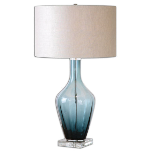 Uttermost - 26191-1 - One Light Table Lamp - Hagano - Dark Azure Blue