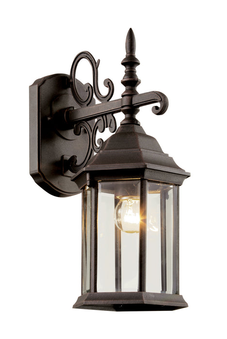 Trans Globe Imports - 4353 RT - One Light Wall Lantern - Josephine - Rust