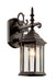Trans Globe Imports - 4353 RT - One Light Wall Lantern - Josephine - Rust