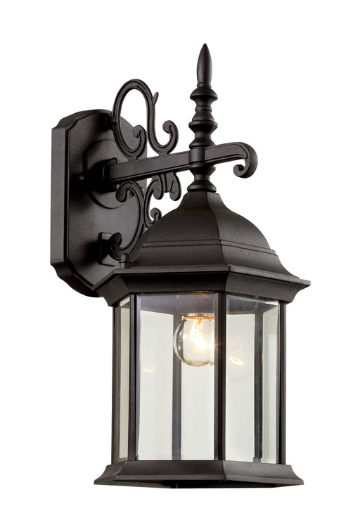 Trans Globe Imports - 4354 BK - One Light Wall Lantern - Josephine - Black