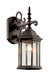Trans Globe Imports - 4354 RT - One Light Wall Lantern - Josephine - Rust