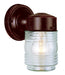 Trans Globe Imports - 4900 RT - One Light Wall Lantern - Quinn - Rust