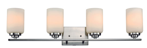 Trans Globe Imports - 70524 BN - Four Light Vanity Bar - Mod Pod - Brushed Nickel
