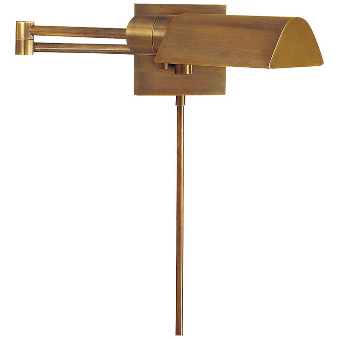 Visual Comfort - 92025 HAB - One Light Swing Arm Wall Lamp - VC CLASSIC - Hand-Rubbed Antique Brass