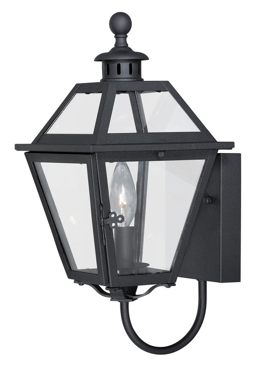 Vaxcel - T0078 - One Light Outdoor Wall Mount - Nottingham - Textured Black