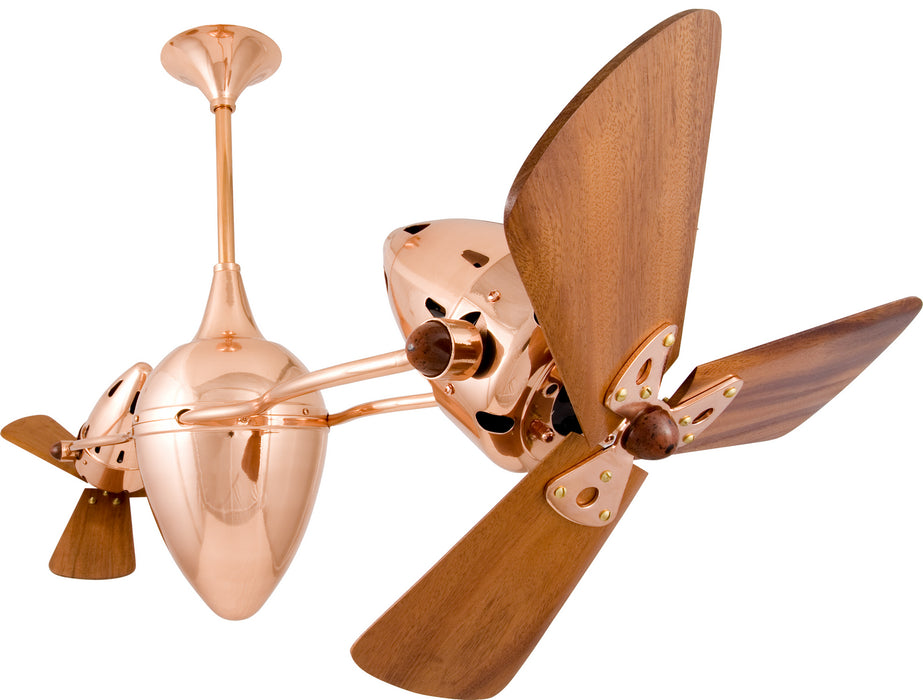 Matthews Fan Company - AR-BRCP-WD - Ceiling Fan - Ar Ruthiane - Brushed Copper