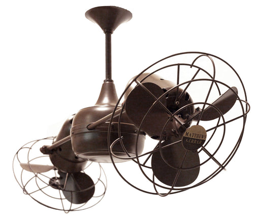 Matthews Fan Company - DD-BZZT-MTL - 36 Inch Ceiling Fan - Duplo-Dinamico - Bronzette