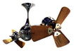 Matthews Fan Company - IV-BKN-WD - 53``Ceiling Fan - Italo Ventania - Black Nickel