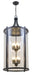 DVI Lighting - DVP4477HB-CL - 12 Light Outdoor Pendant - Niagara Outdoor - Hammered Black with Clear Glass