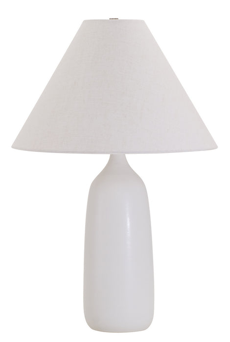House of Troy - GS100-WM - One Light Table Lamp - Scatchard - White Matte