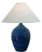 House of Troy - GS190-BG - One Light Table Lamp - Scatchard - Blue Gloss