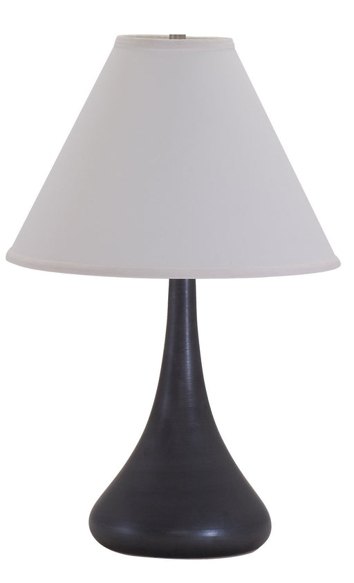 House of Troy - GS800-BM - One Light Table Lamp - Scatchard - Black Matte